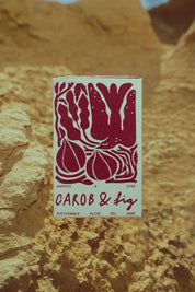 Carob & fig - soap bar