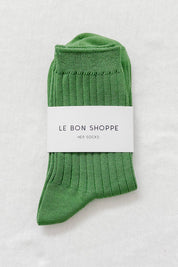 Her Socks - Eggplant