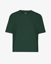 Organic boxy crop tee