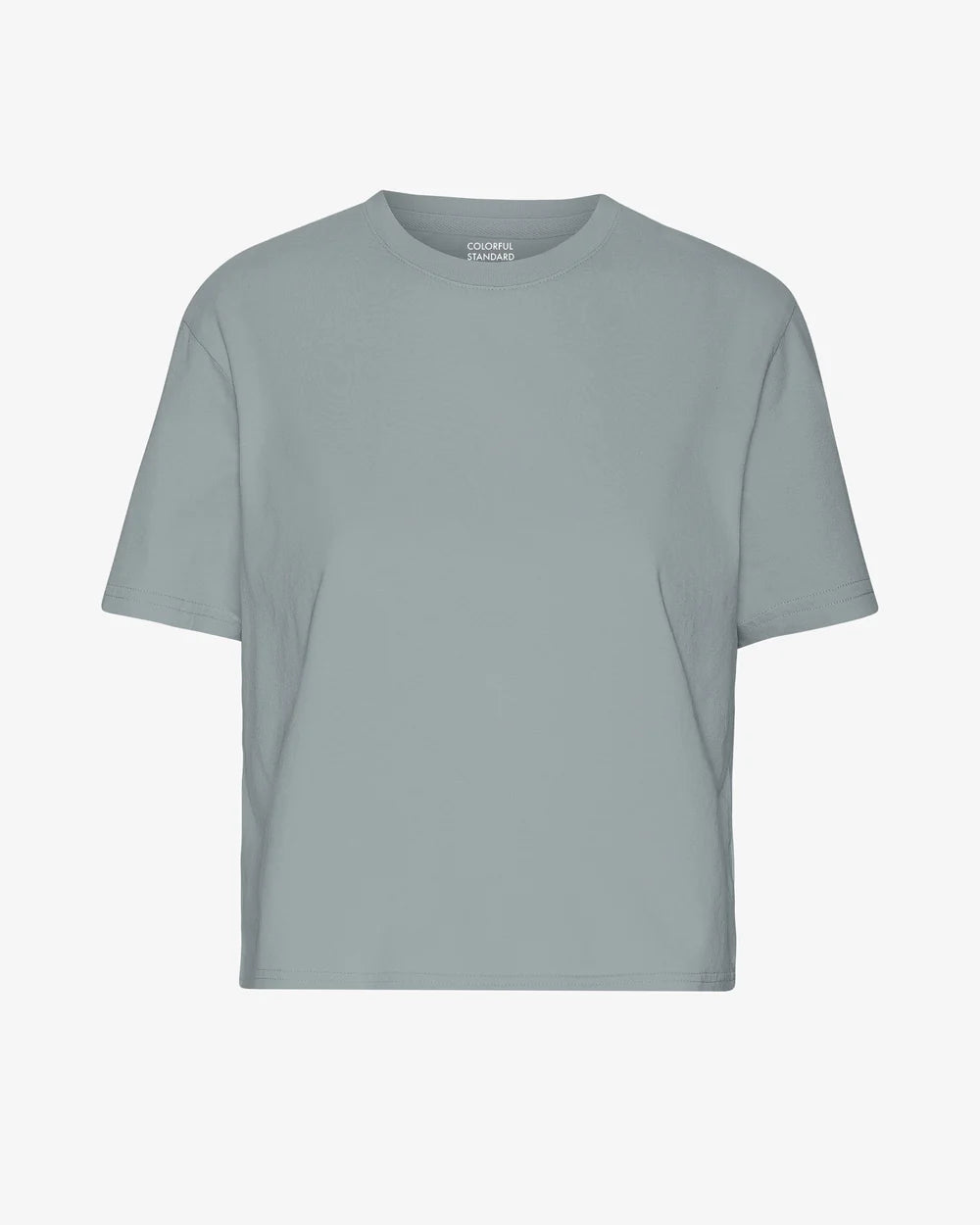 Organic boxy crop tee