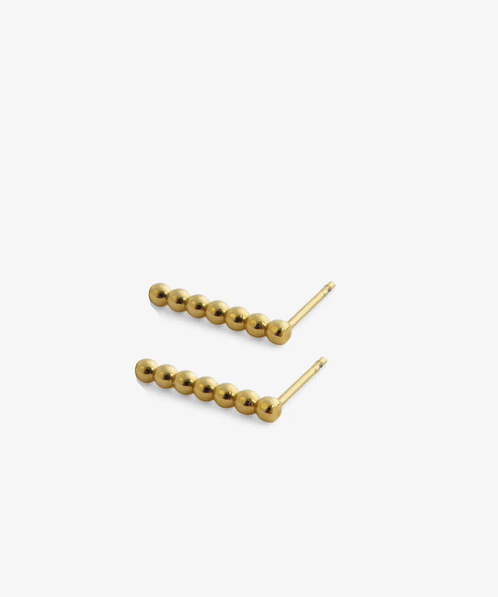 Oorbellen - stripe small bubbles