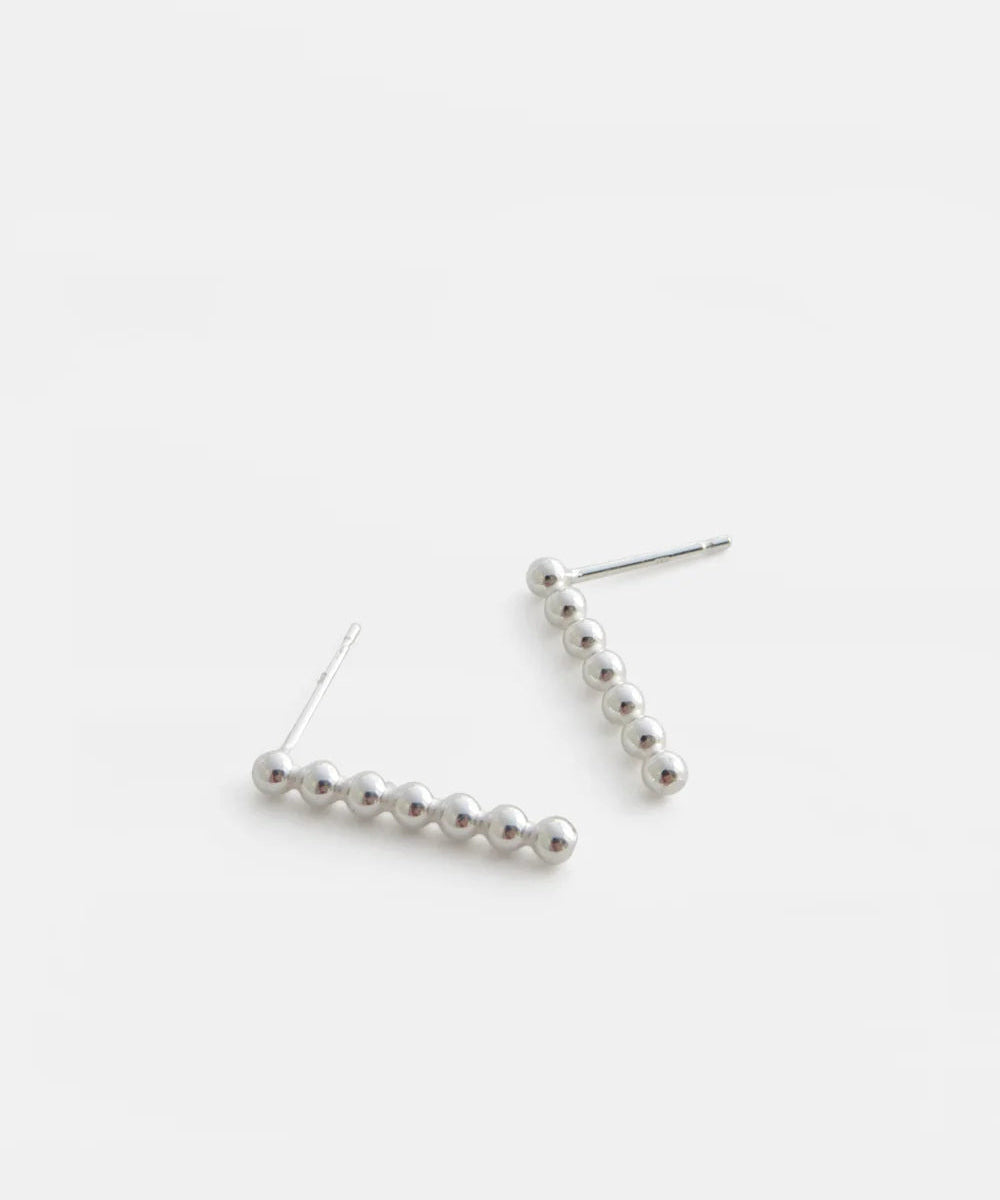 Oorbellen - stripe small bubbles