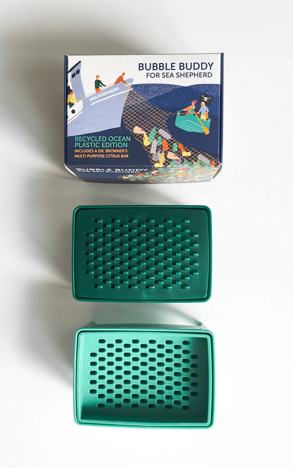 Ocean bubble buddy - Dark green