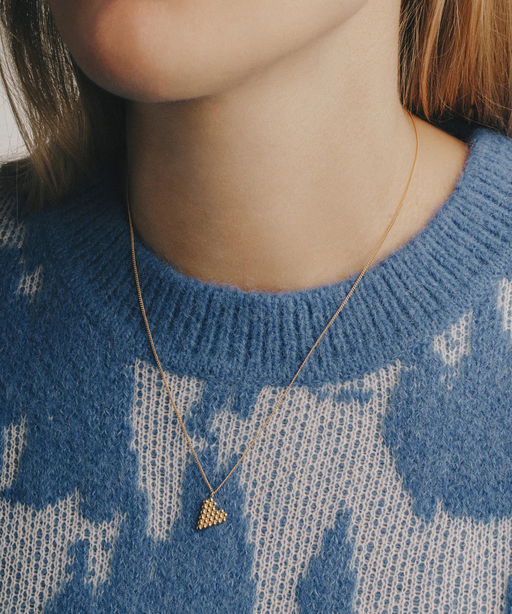 ketting - heart dot