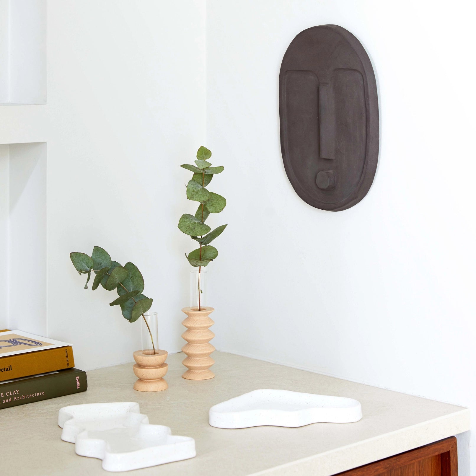 Wave tray - Wit