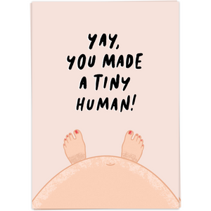 Kaart - Yay, you made a tiny human