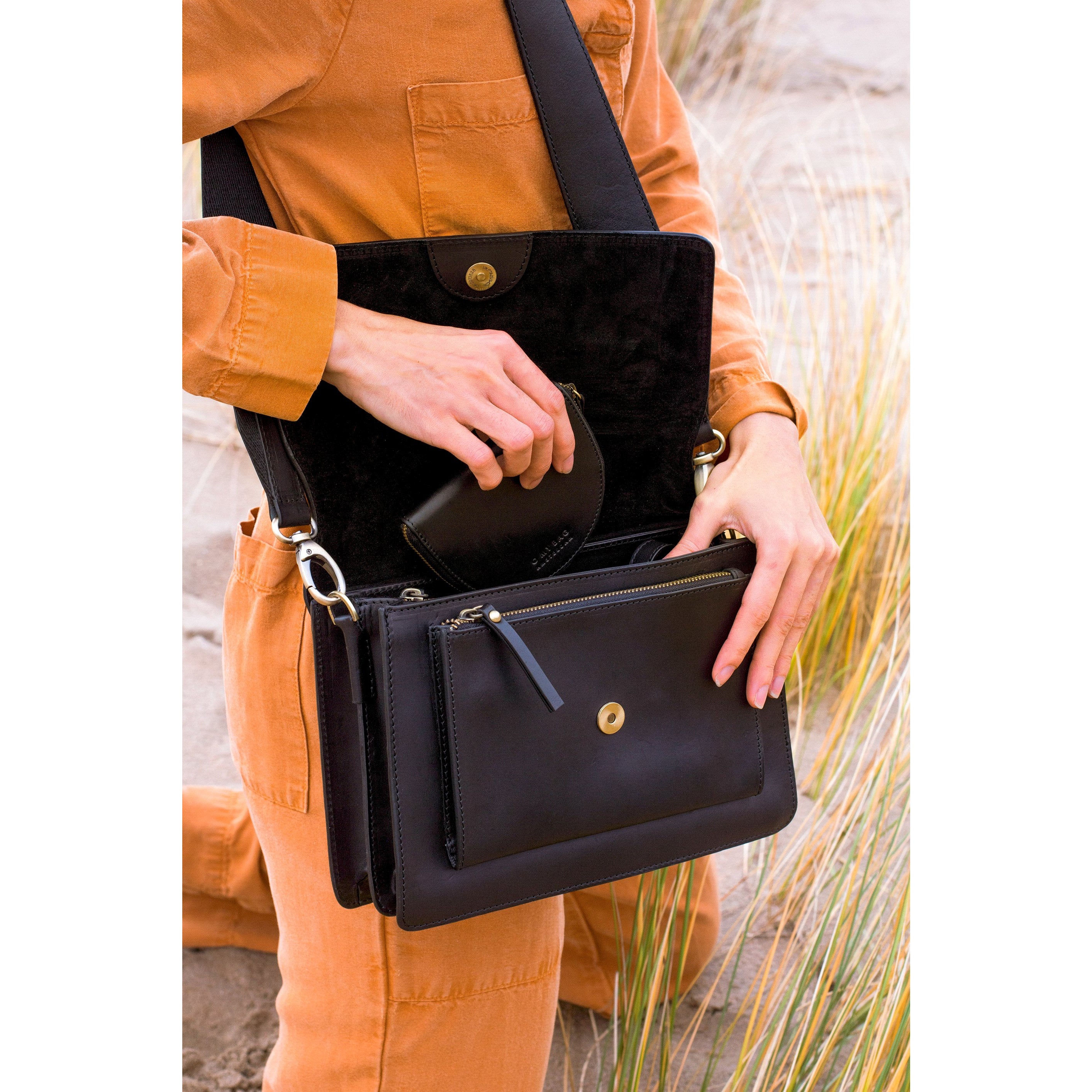 (niet meer gebruiken) Harper bag - black