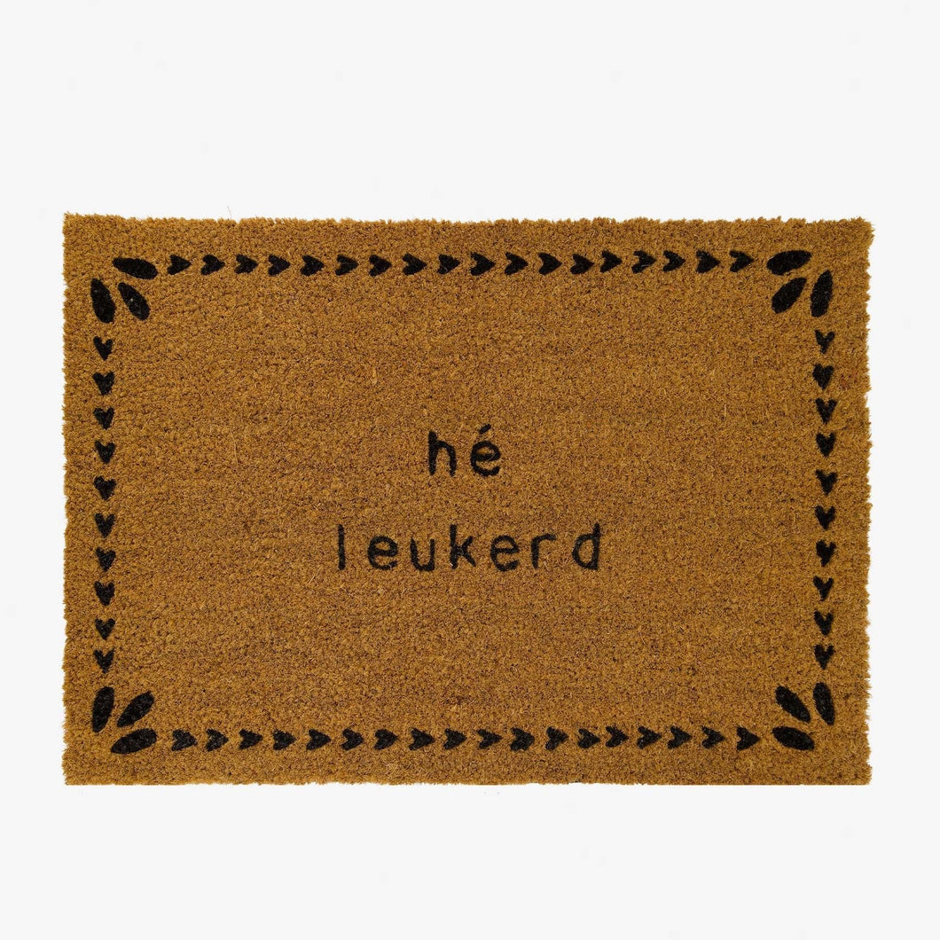 Deurmat - He leukerd