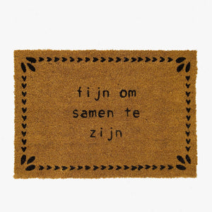 Deurmat - Fijn om samen te zijn