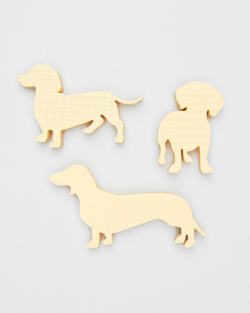 Dog sticky notes