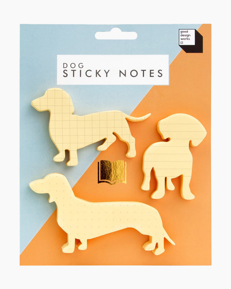 Dog sticky notes