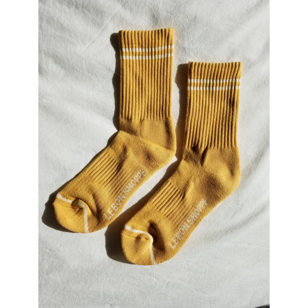 Boyfriend socks - Butter