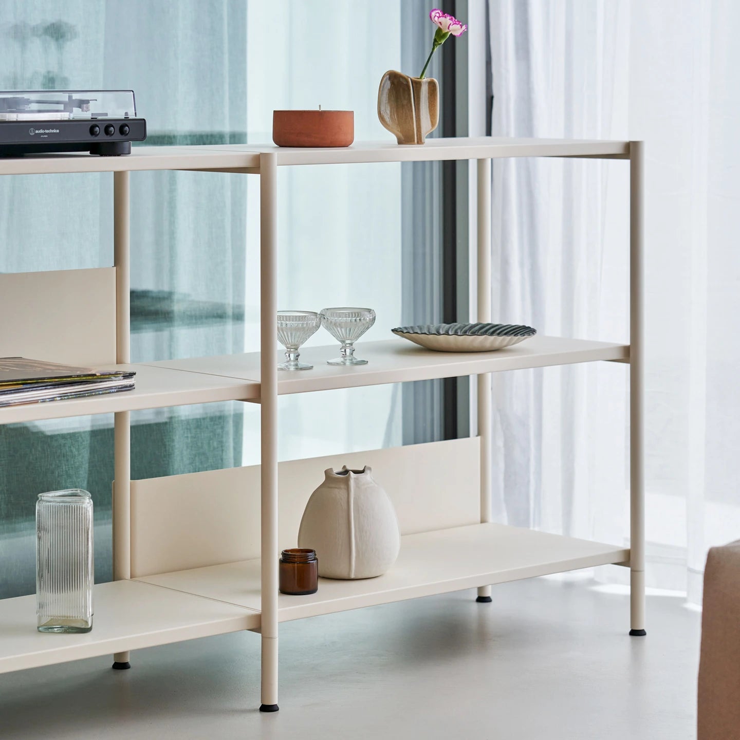 unit steel modulair wandsysteem - dubbel laag