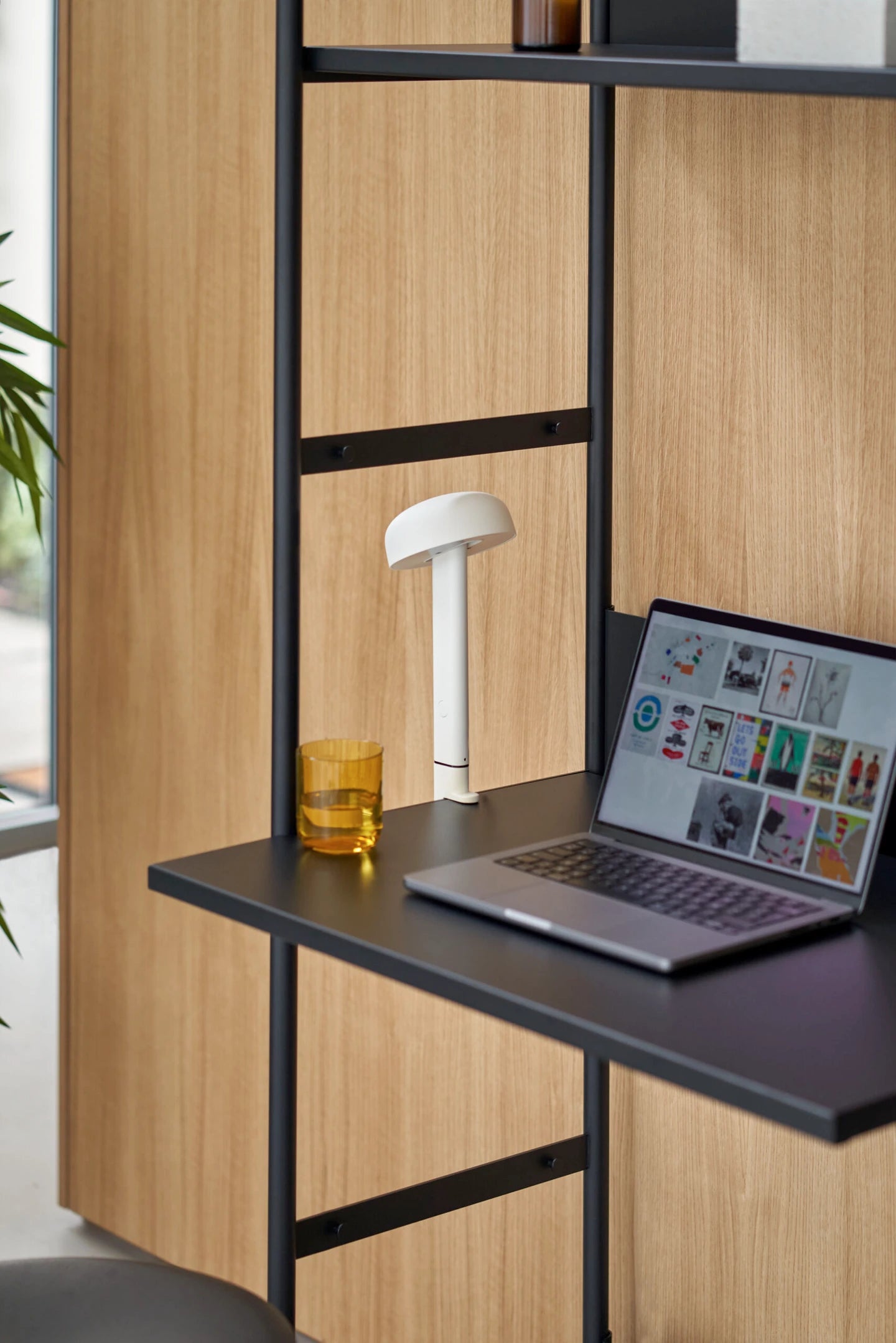 unit steel modulair wandsysteem - bureau dubbel