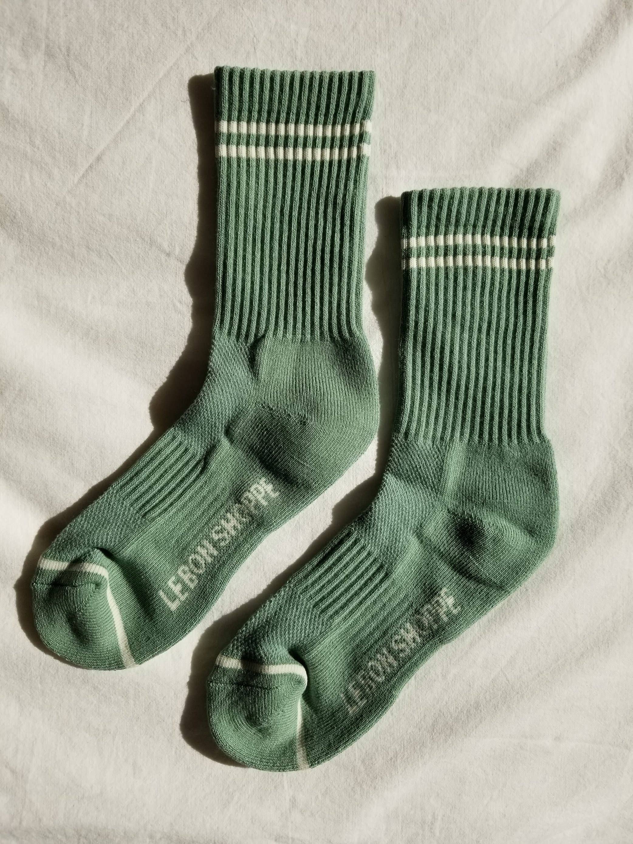 Boyfriend Socks - Amour Pink