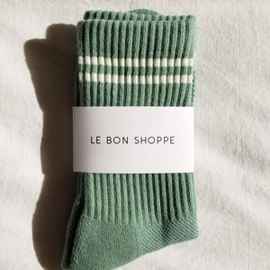 Boyfriend Socks - Powder Blue