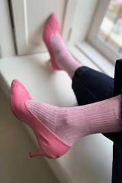 Her Socks - Sparkling Rose glitter
