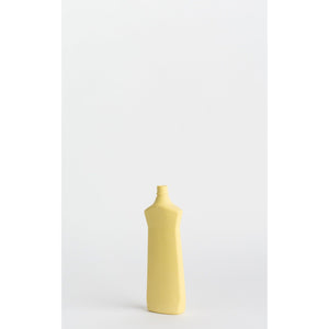 Bottle vase  #1 fresh yellow