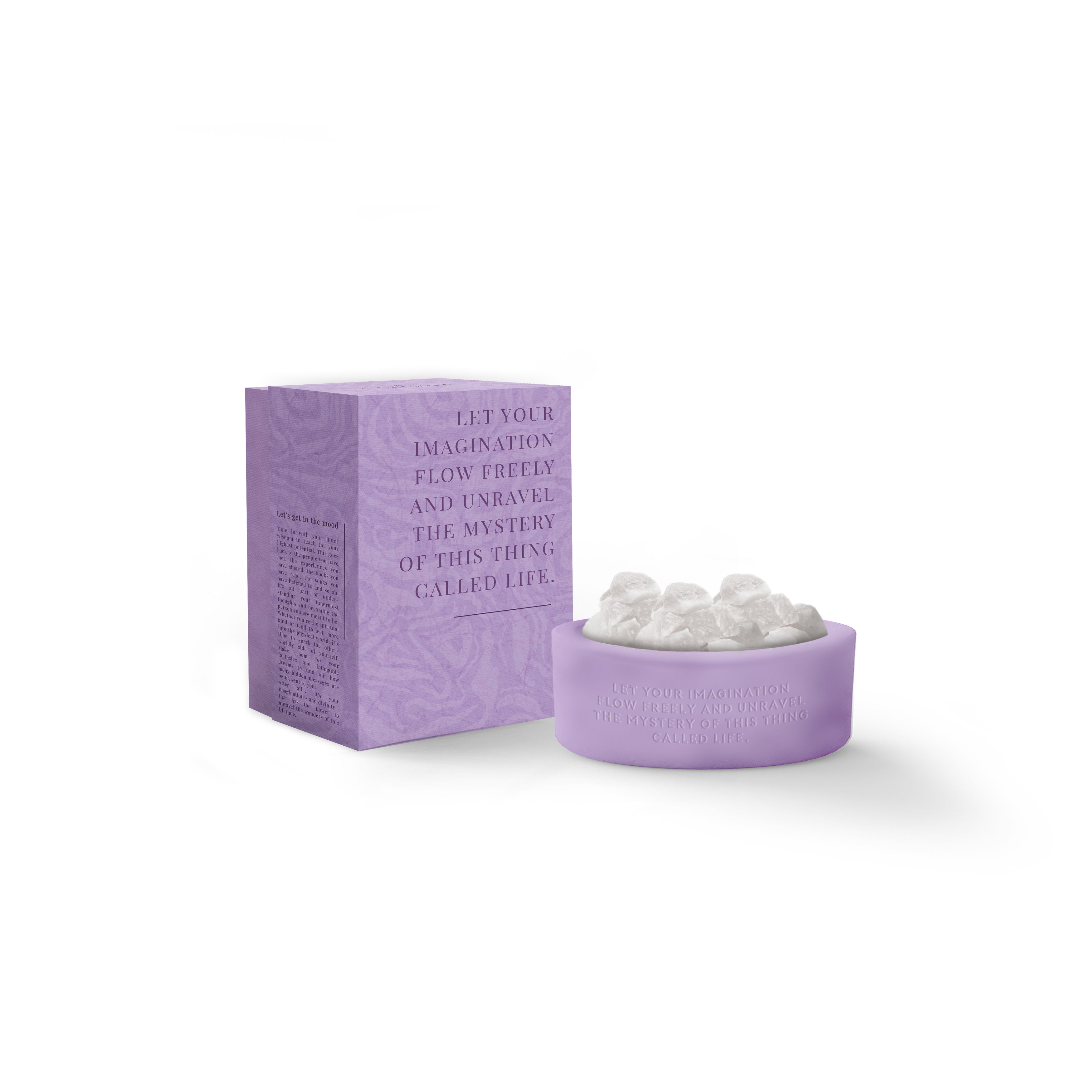 Stone diffuser - Purple imagination