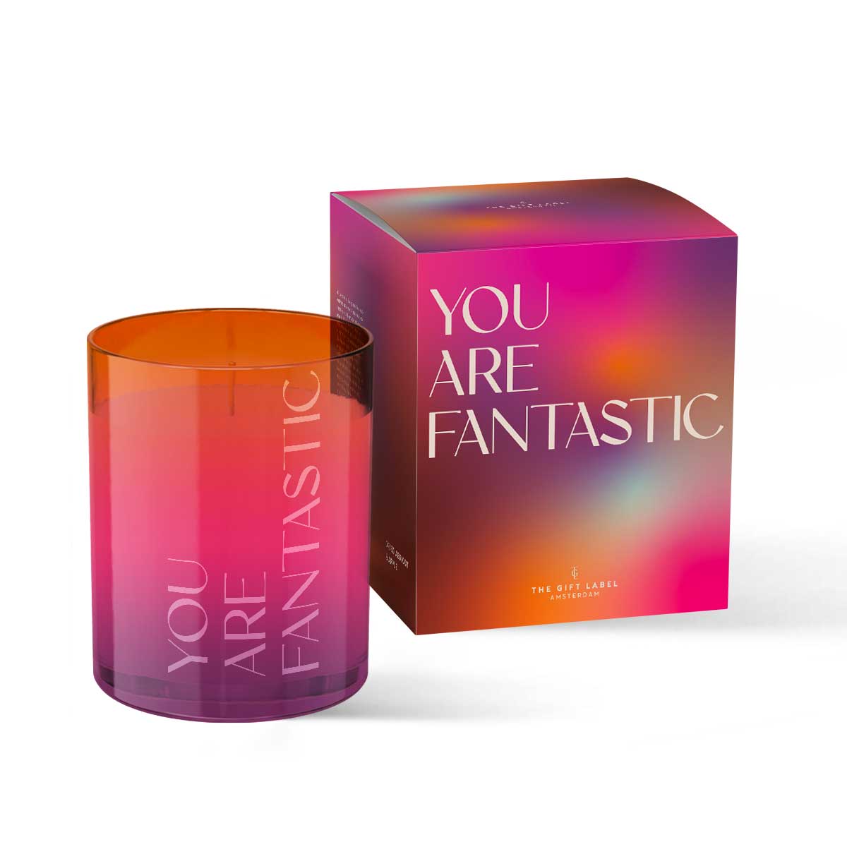 Geurkaars in glas - You are fantastic