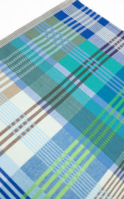 Theedoek odds & ends - wild weave blue