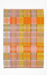 Theedoek odds & ends - wild weave orange