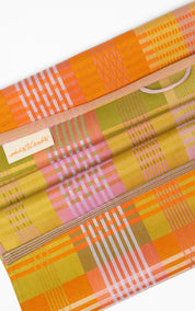 Theedoek odds & ends - wild weave orange