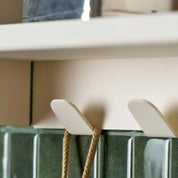 pli wall shelf with hooks - slim version
