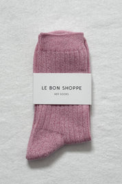 Her Socks - Sparkling Rose glitter
