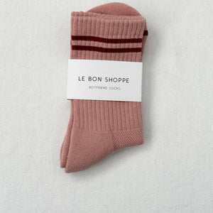 Boyfriend Socks - Powder Blue