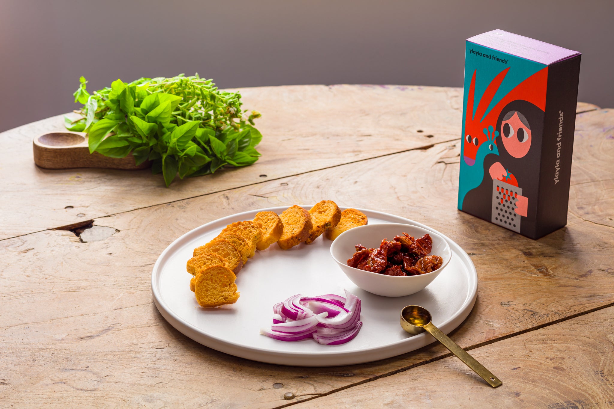 Snacktoast met olijfolie & oregano uit Kreta