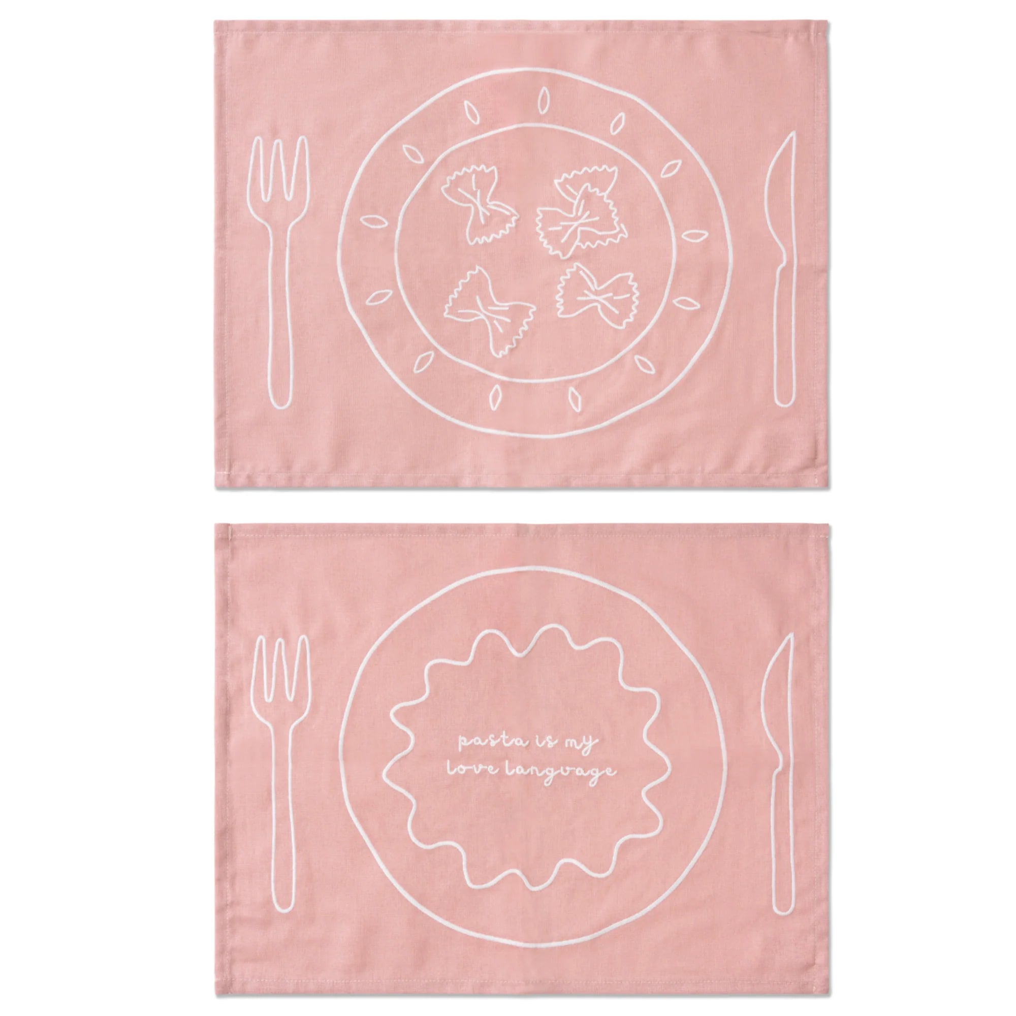 placemats set/2 - pasta