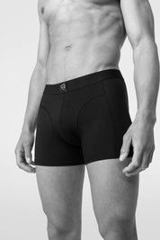 dark green fish boxer brief