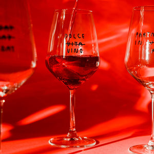 Dolce vino - wijnglas