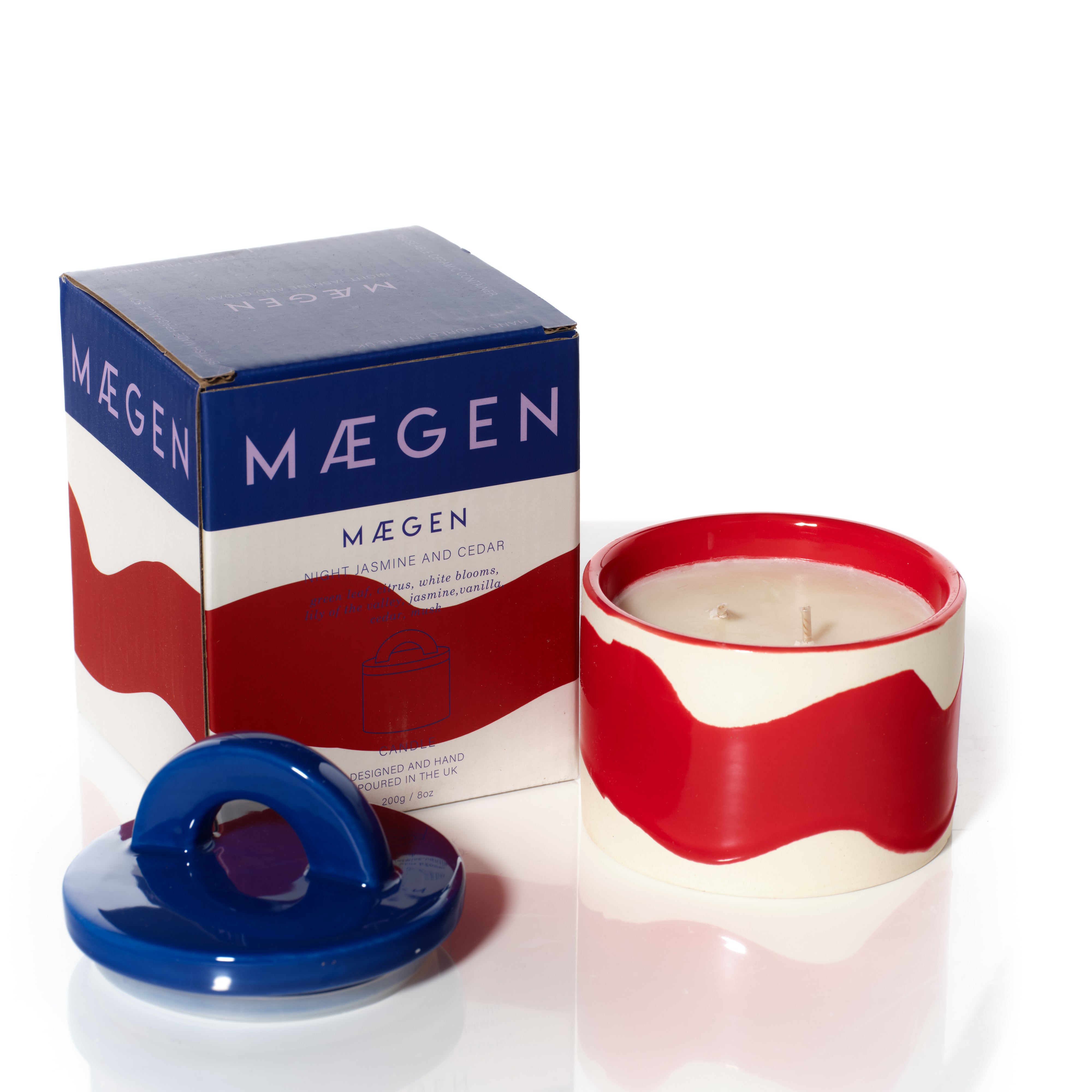 geurkaars pablo - night jasmine & cedar