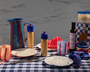 peper- en zoutmolen - blauw & rood