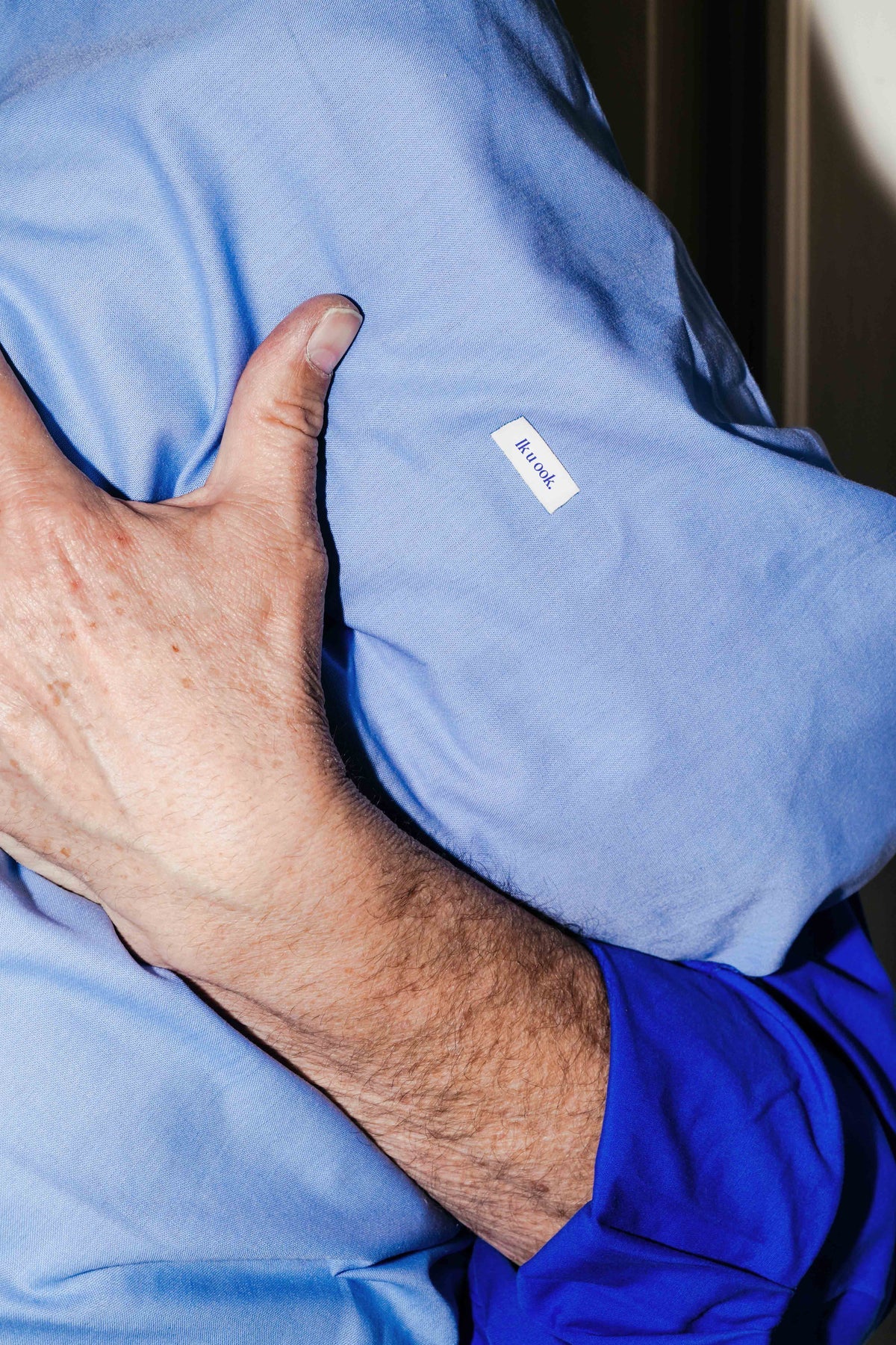 ik u ook - strijklabel op kaartje