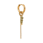 chain olive hoop