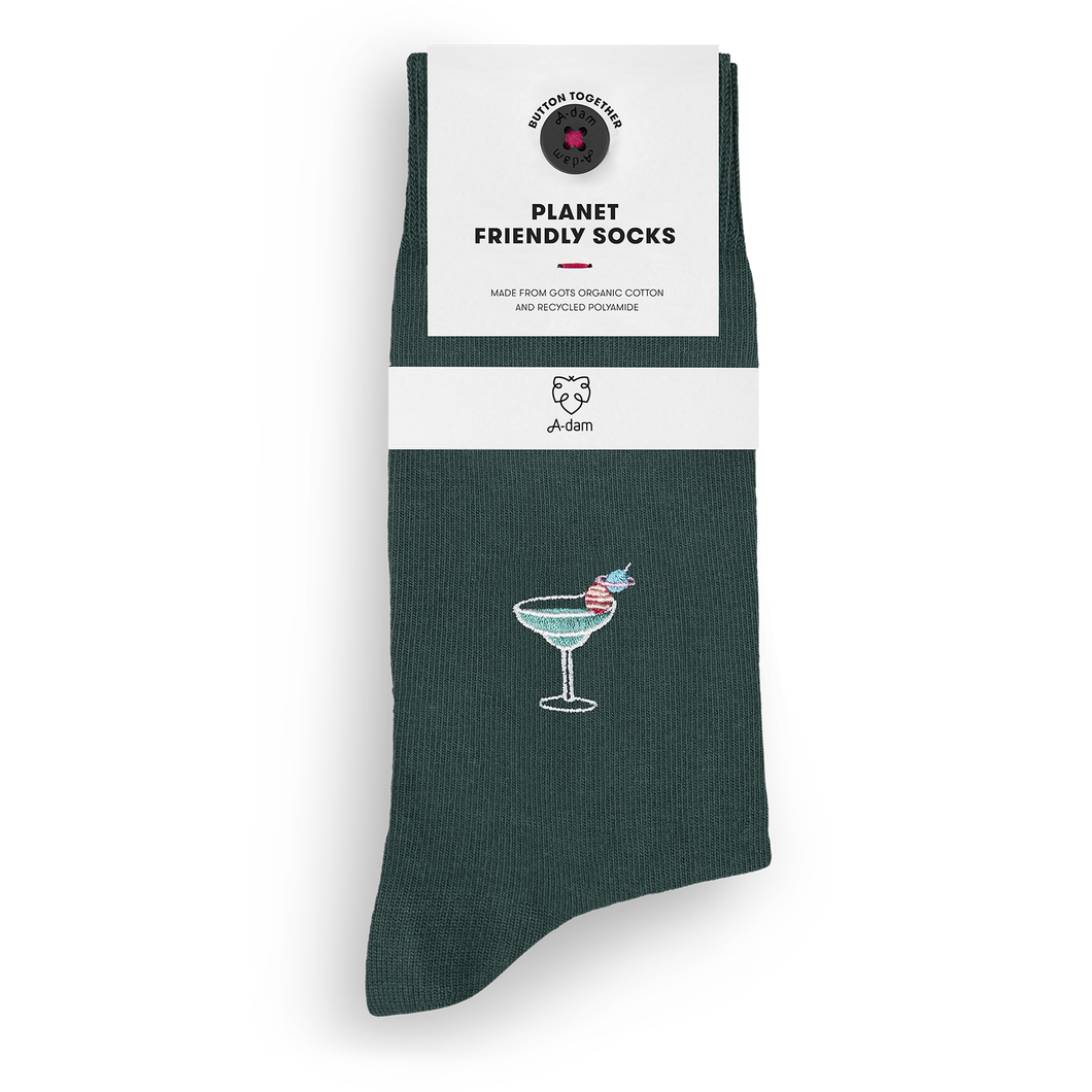 Space cocktail socks