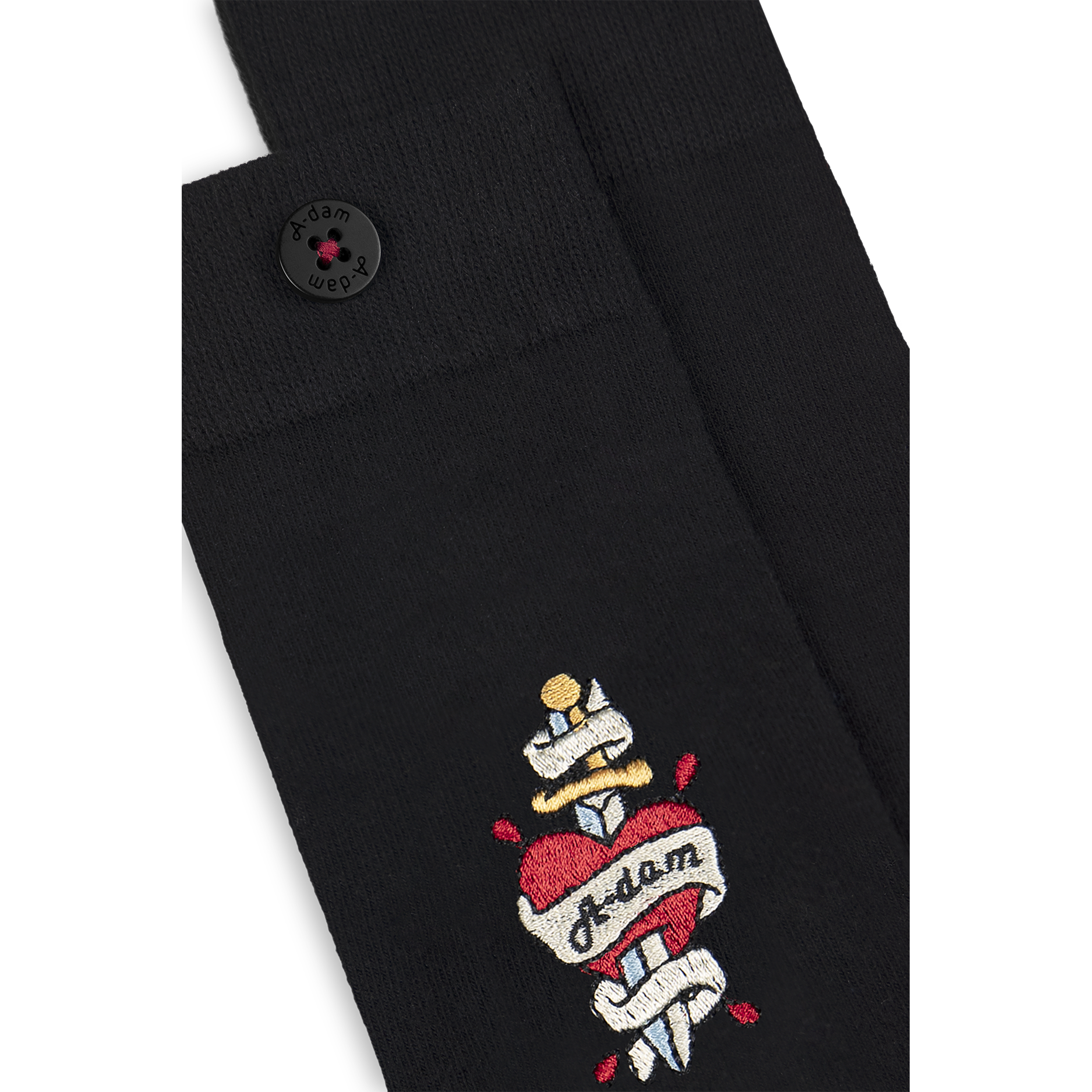 Adam heart socks