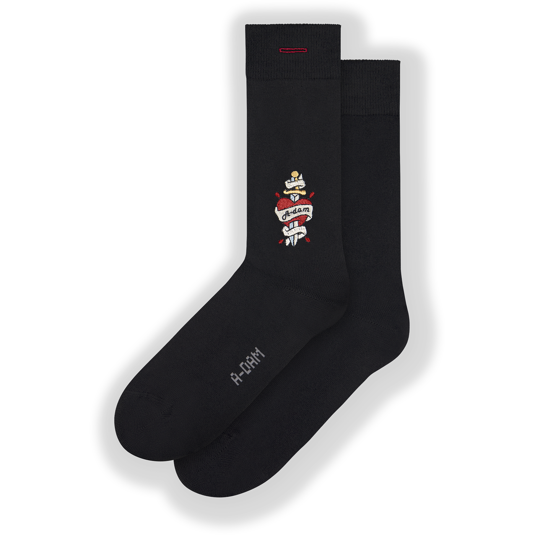 Adam heart socks