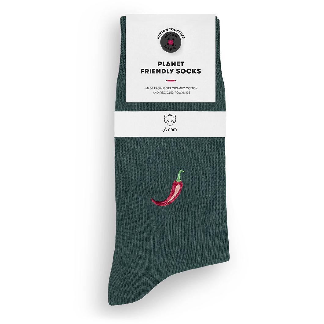 Red pepper socks