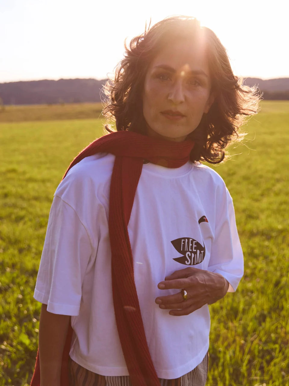 free spirit - oversized statement shirt