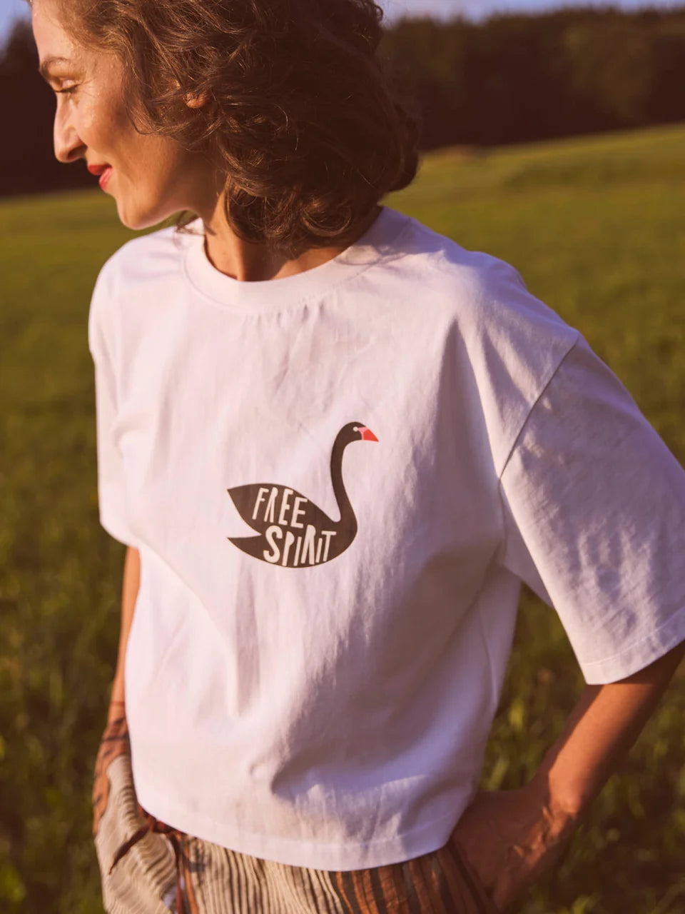 free spirit - oversized statement shirt