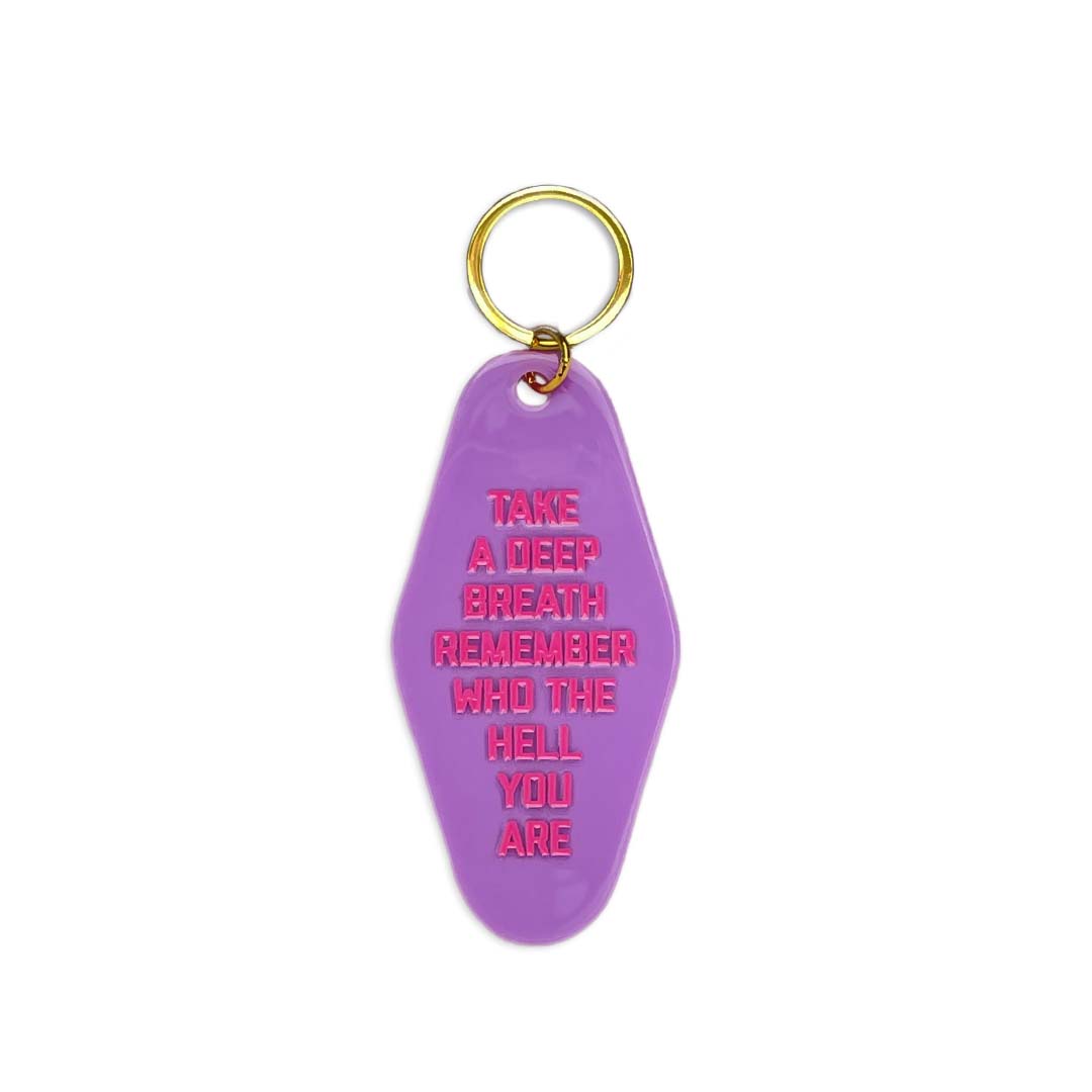 remember who you are - sleutelhanger