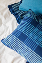 ruth kussenhoes - blauw