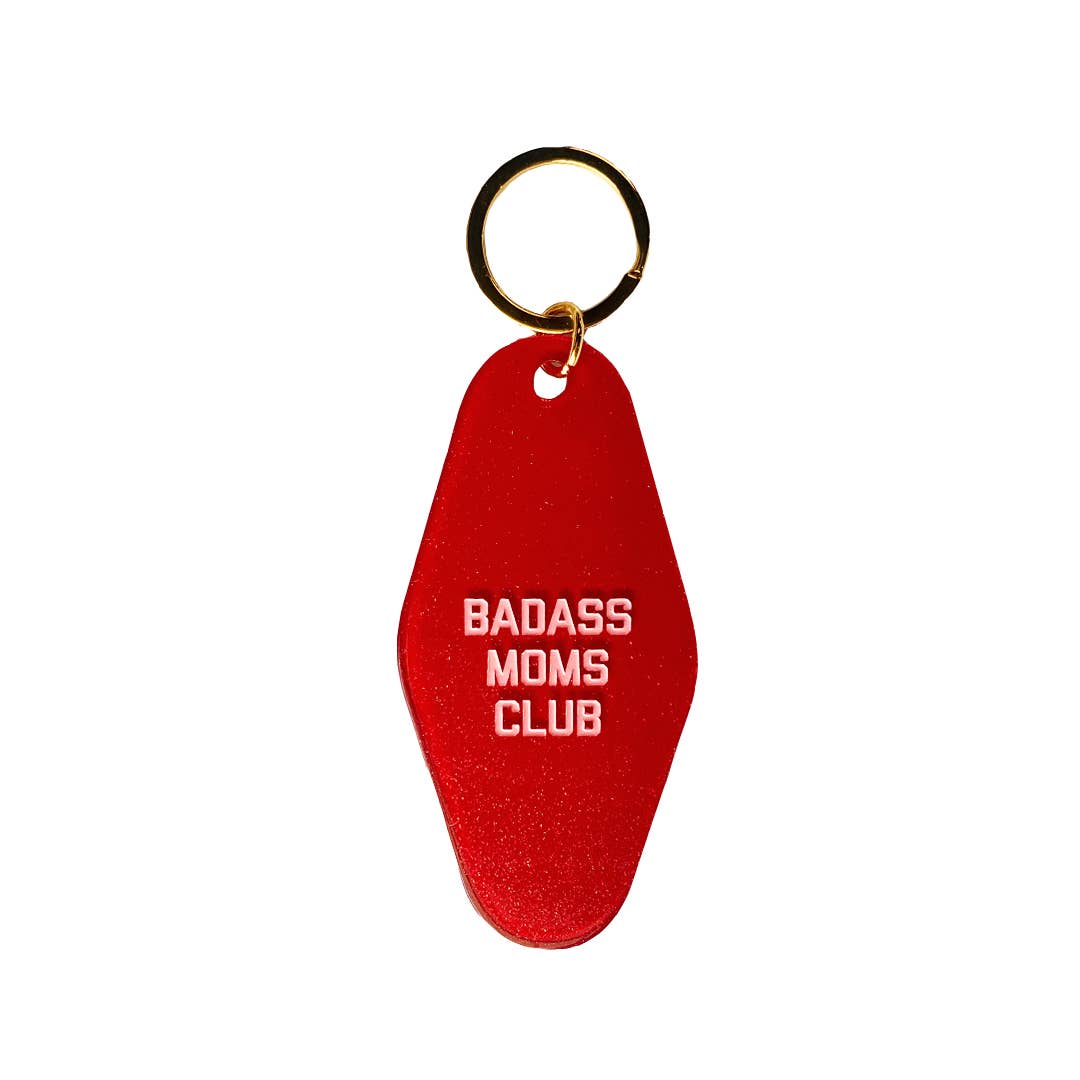 badass moms club - sleutelhanger