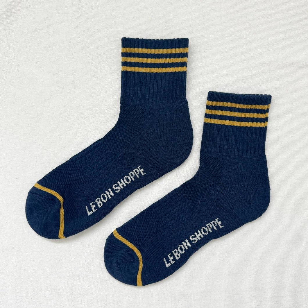 Girlfriend socks - Navy