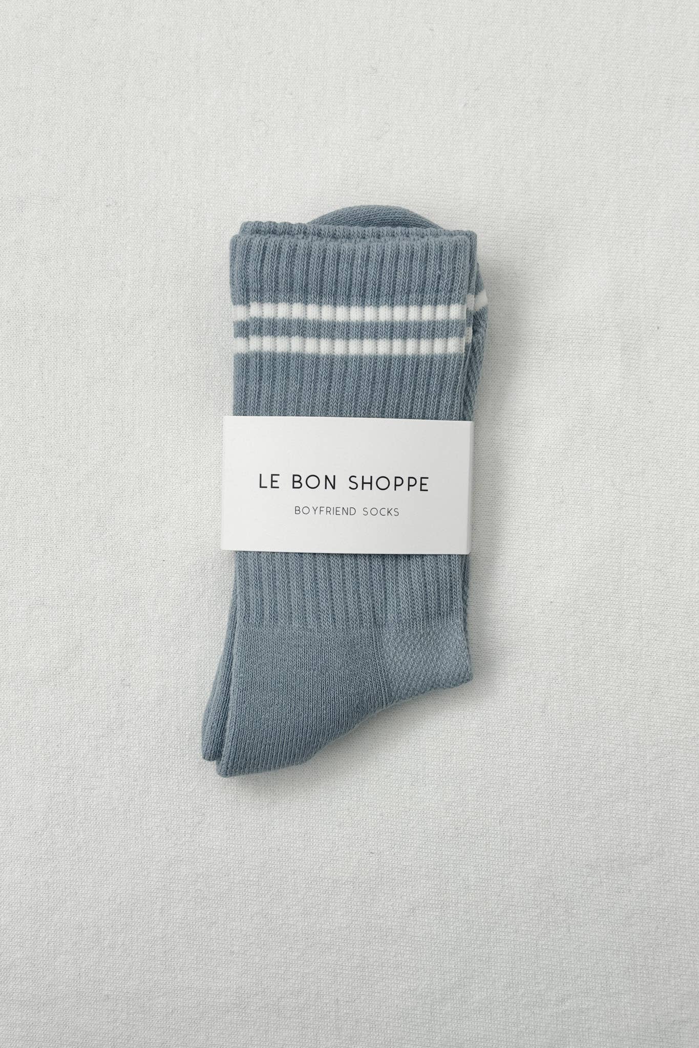 Boyfriend Socks - Powder Blue