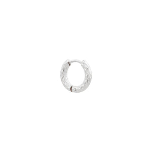 Oorbel - Hilly small hoop zilver